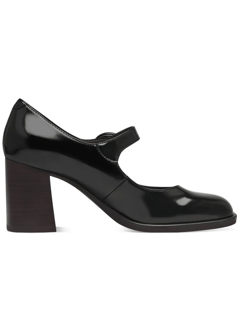 Tamaris Wanda Vegan Brush 60's Pumps Black