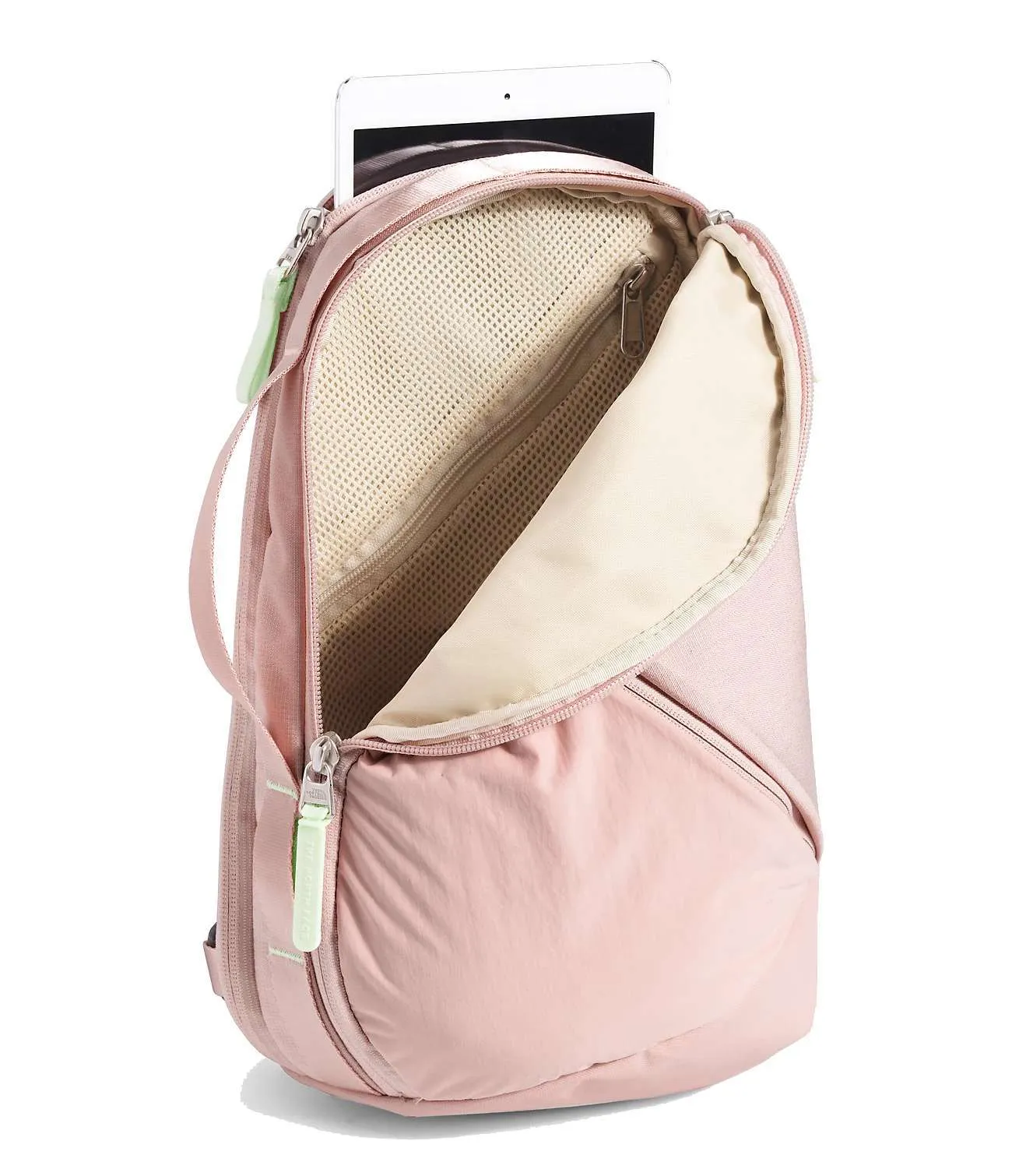 The North Face Women’s Isabella Sling Bag – Pink Heather/Lime Cream/Tin Grey