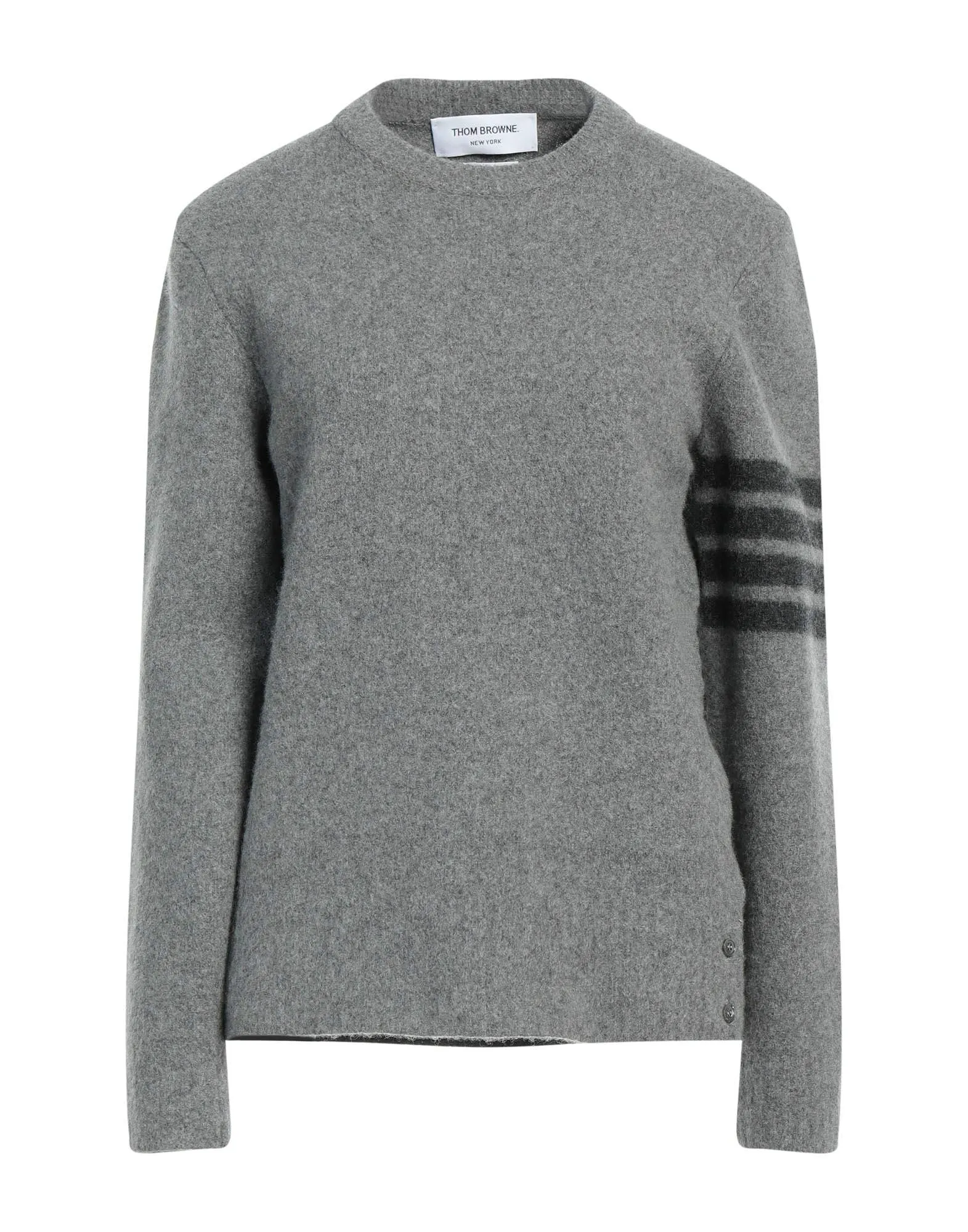 THOM BROWNE  |Crew Neck Casual Style Long Sleeves Plain Elegant Style