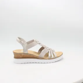 V3822  RIEKER 24 SANDALS