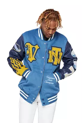 Valabasas “VTiger” Blue Chip Varsity Jacket