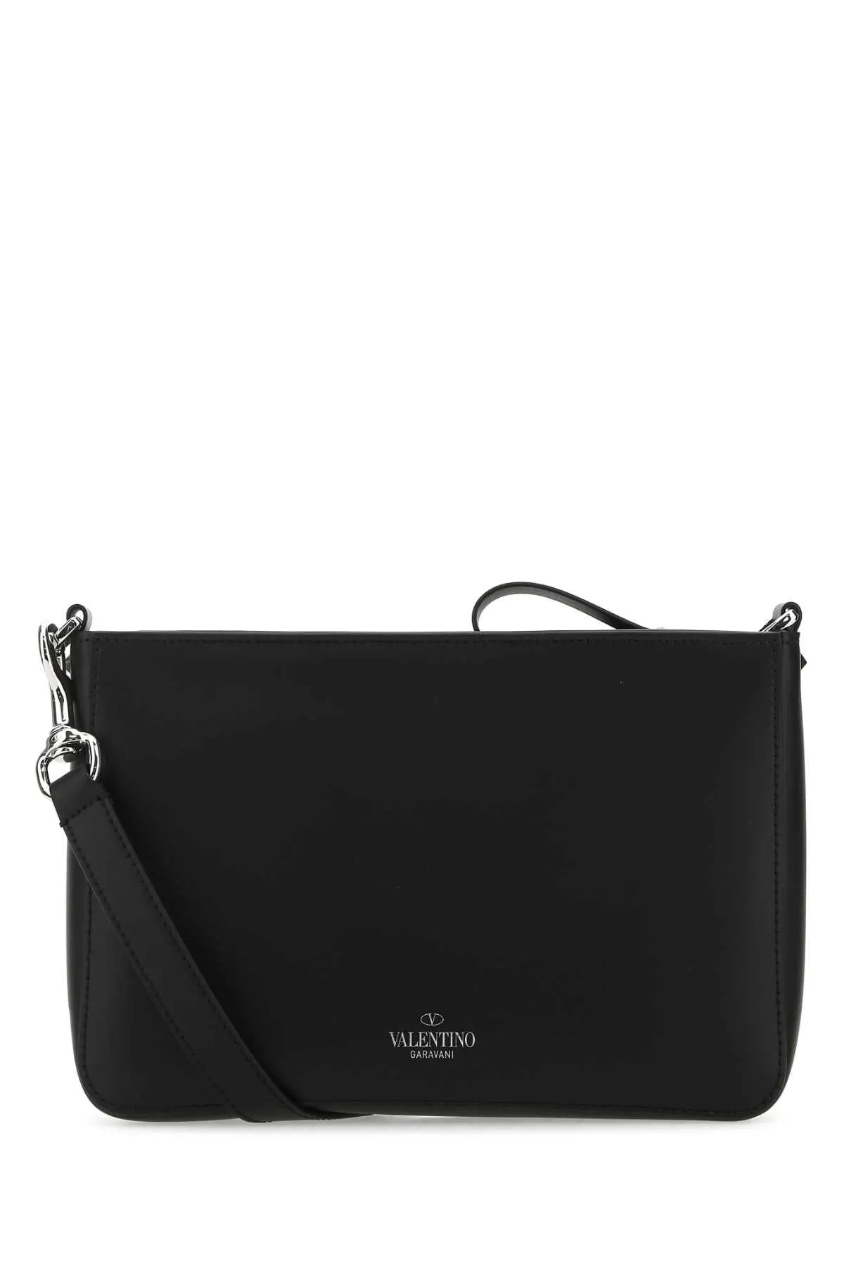 Valentino Logo-Printed Zipped Messenger Bag