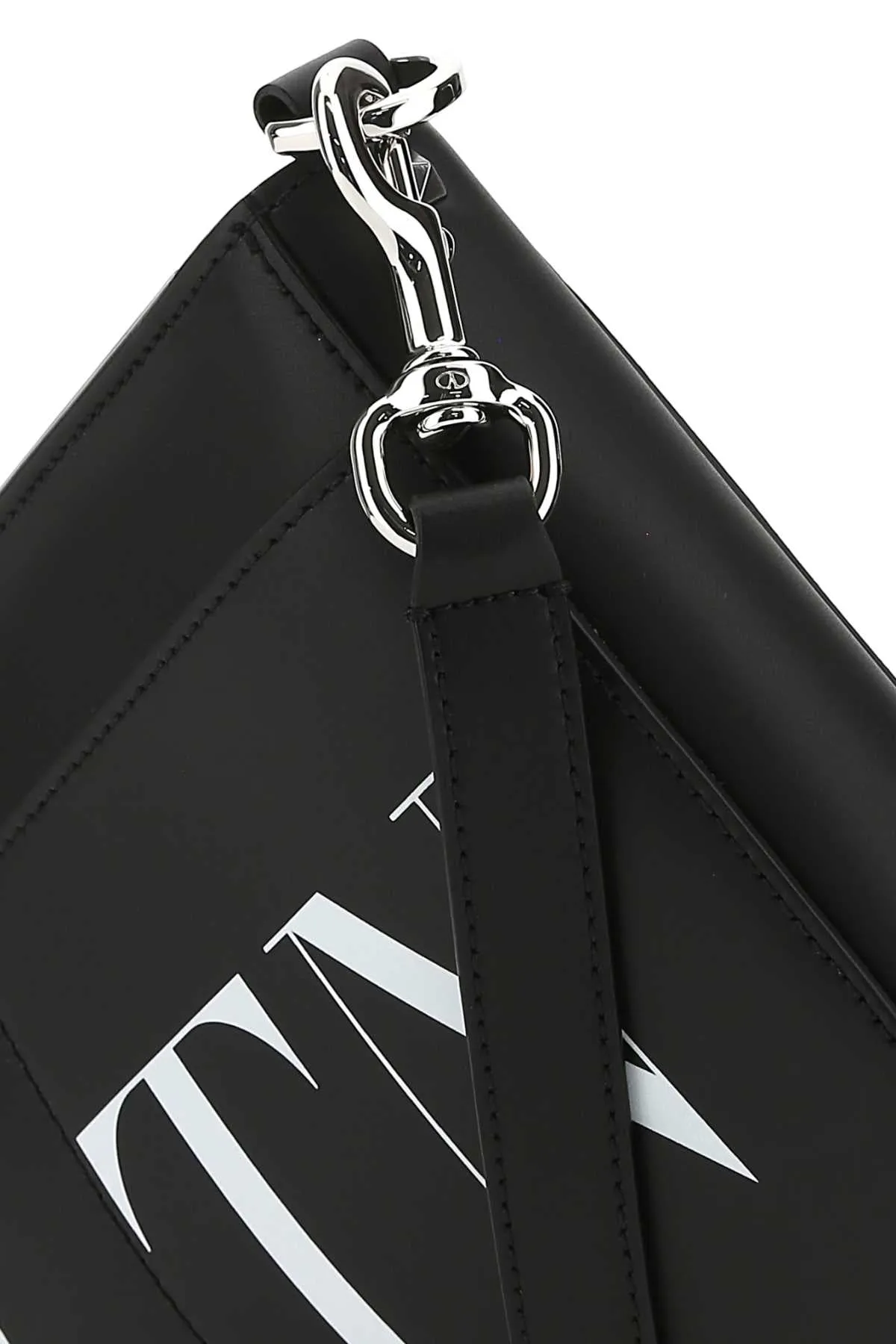 Valentino Logo-Printed Zipped Messenger Bag