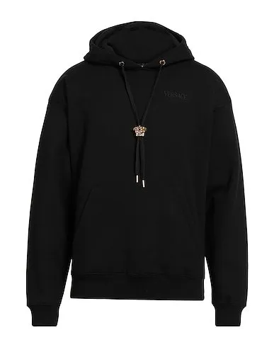 VERSACE  |Unisex Street Style U-Neck Long Sleeves Plain Cotton Logo