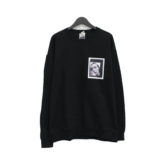 WACKO MARIA  |Crew Neck Street Style Collaboration Long Sleeves Cotton