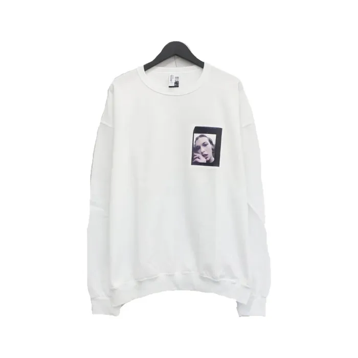 WACKO MARIA  |Crew Neck Street Style Collaboration Long Sleeves Cotton