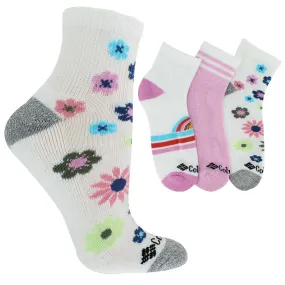 Women's Columbia Happier Outdoor Flowers 3 Pairs