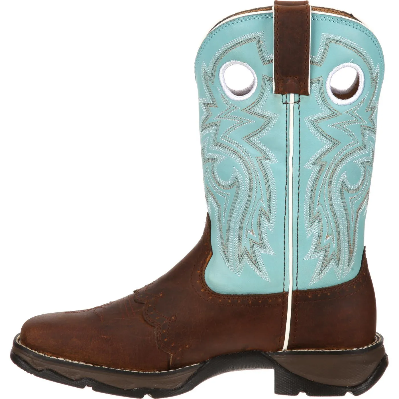 Women's Durango Lady Rebel (Powder Blue \ Brown)