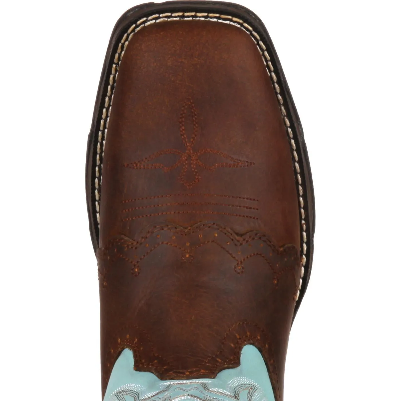 Women's Durango Lady Rebel (Powder Blue \ Brown)