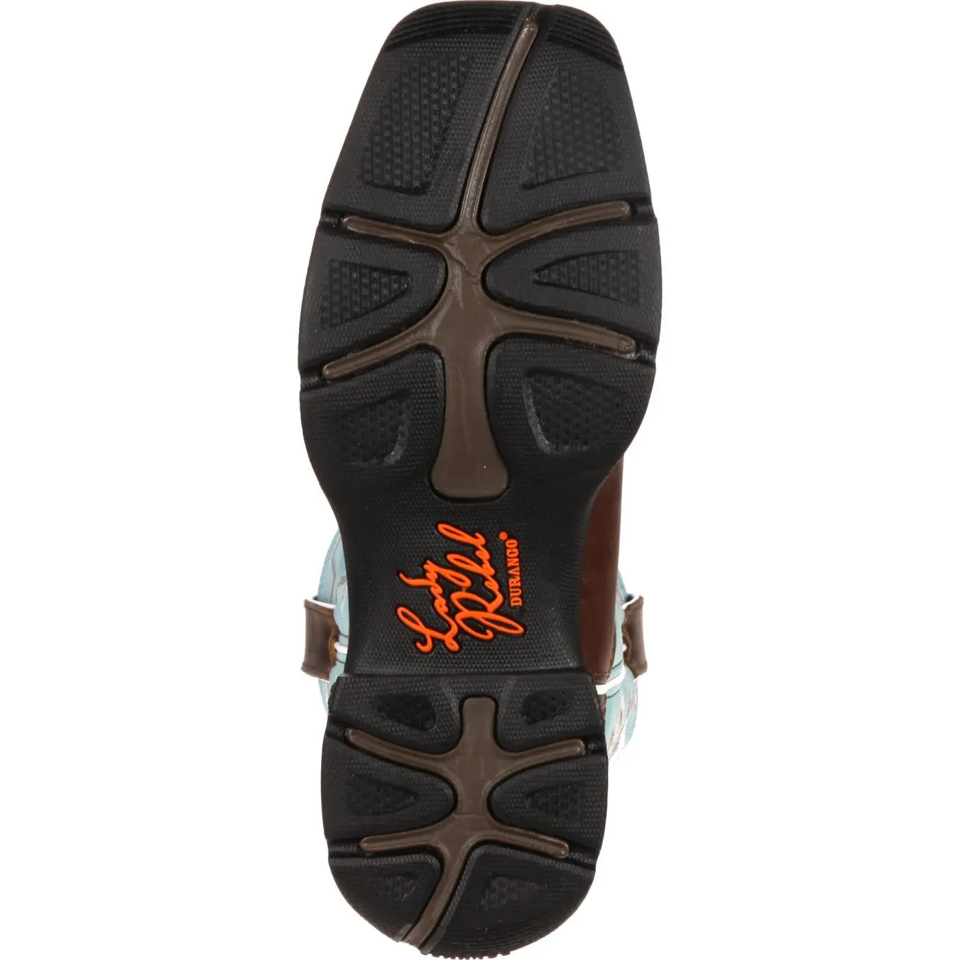 Women's Durango Lady Rebel (Powder Blue \ Brown)