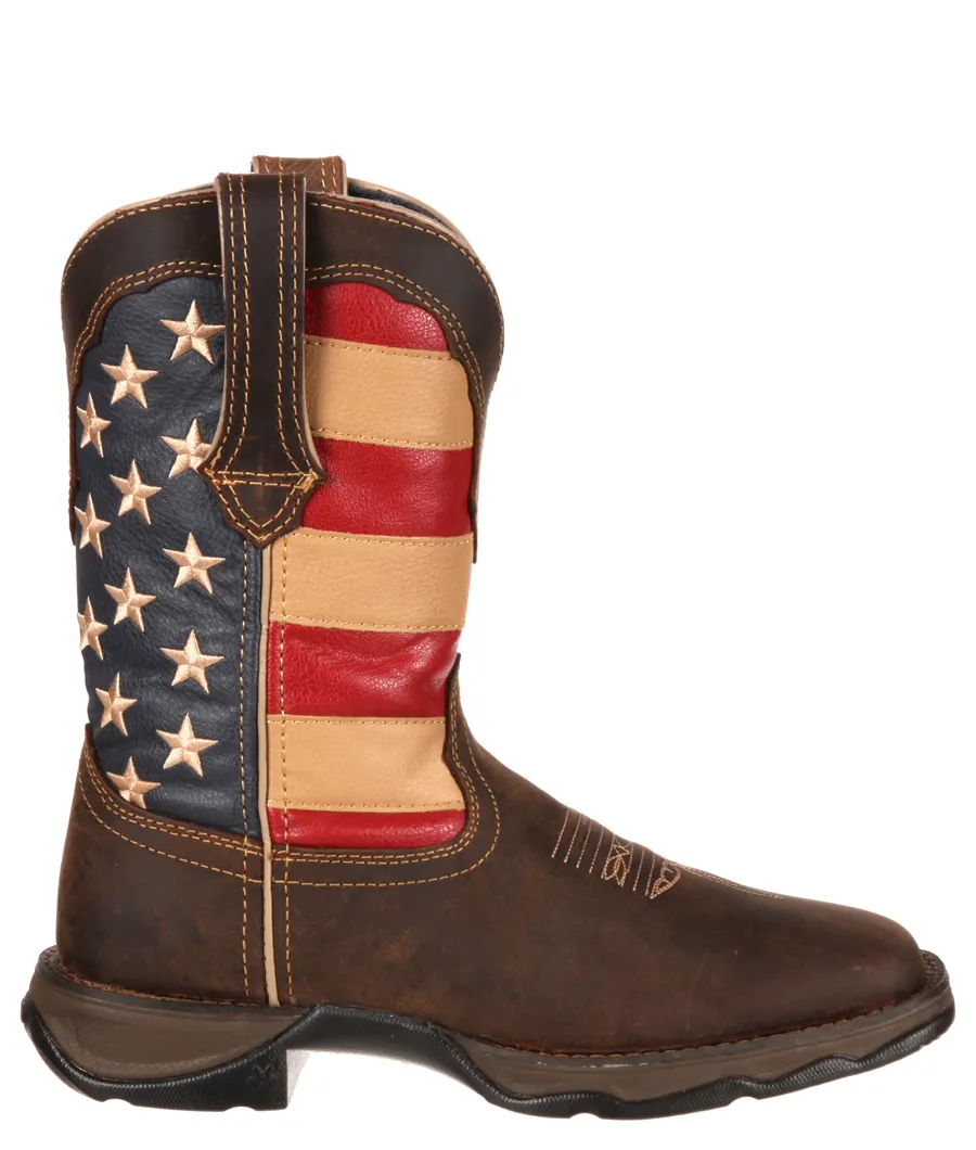 Womens Lady Rebel Patriotic Boots