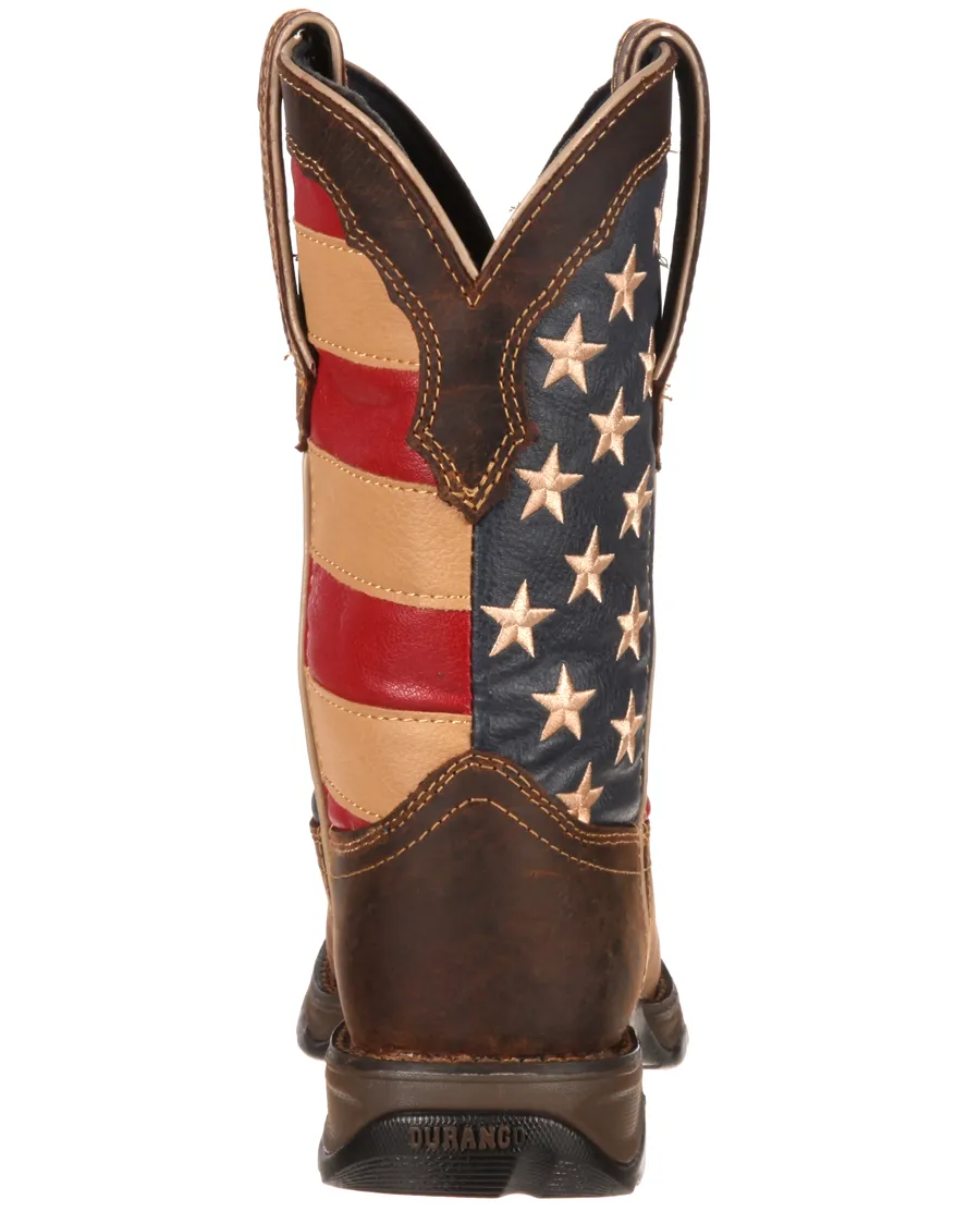 Womens Lady Rebel Patriotic Boots