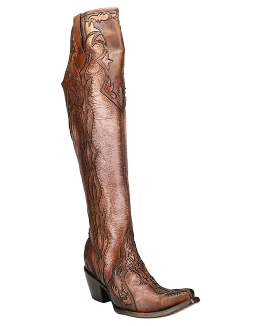 Women's Tall Embroidered Western Boots