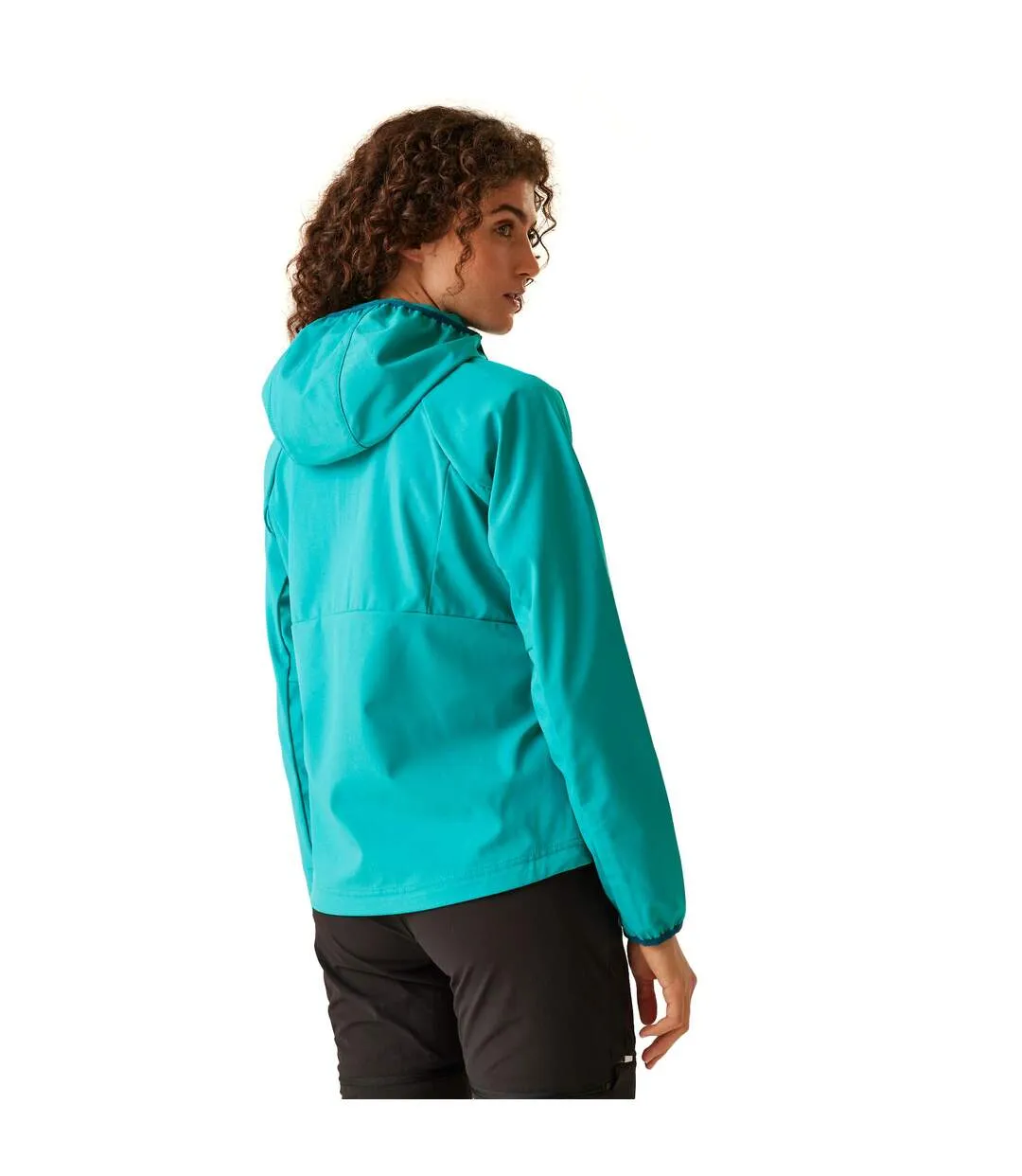 Womens/ladies bourda soft shell jacket tahoe blue/moroccan blue Regatta