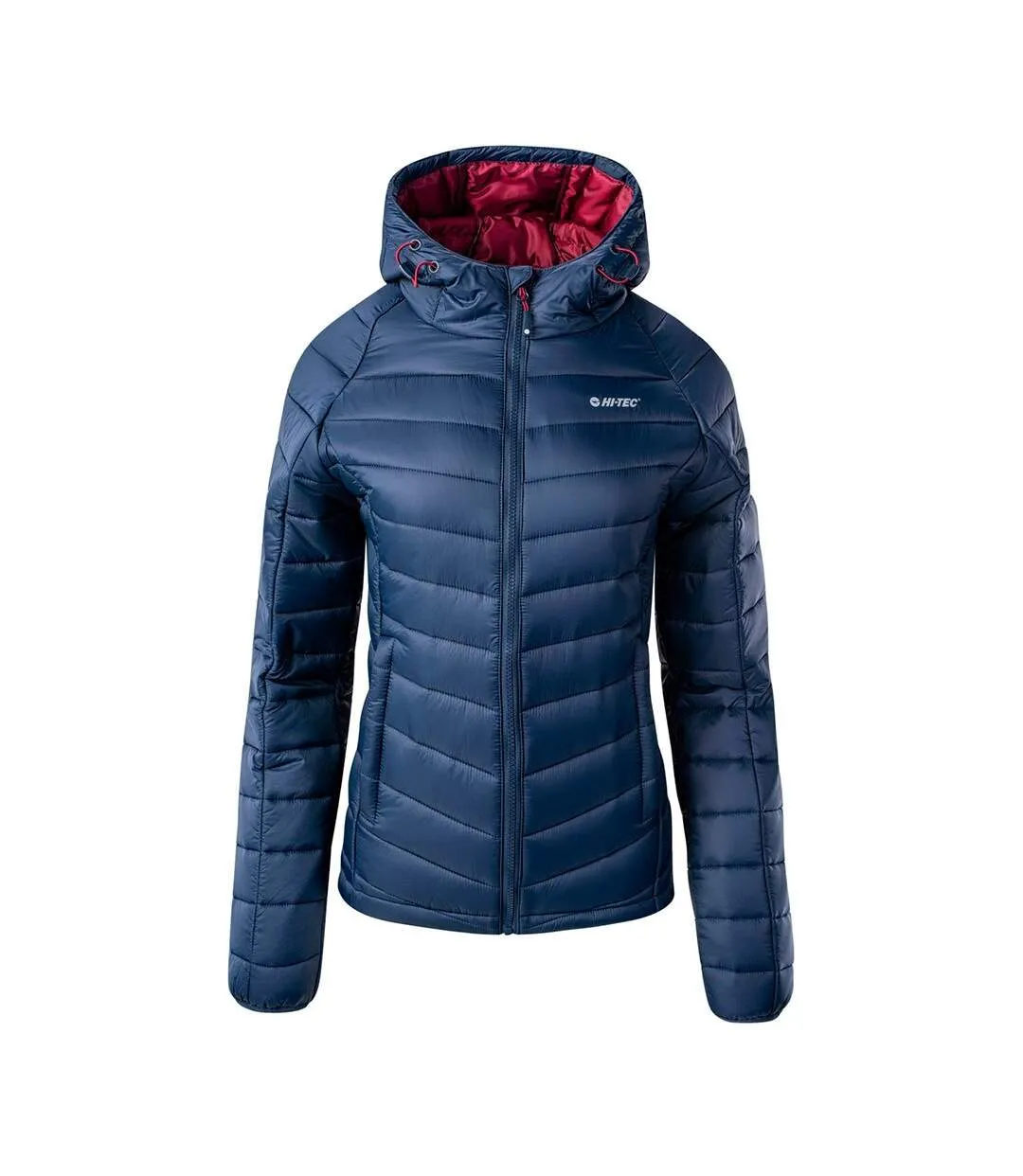 Womens/ladies carson padded jacket blue nights Hi-Tec