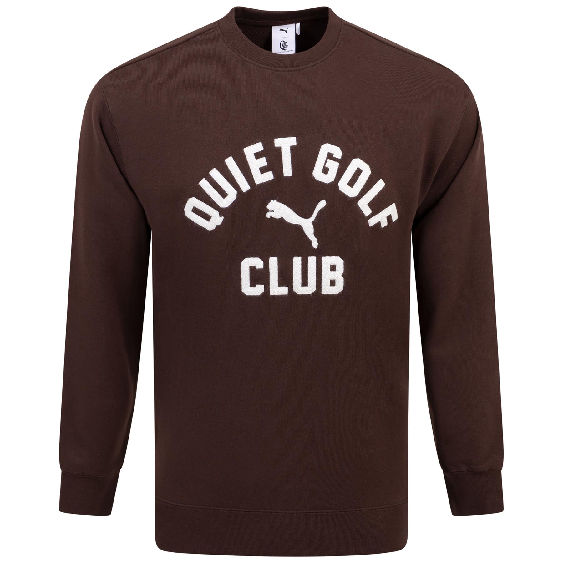 x QGC Graphic Crew Neck Sweatshirt Brown - SS24