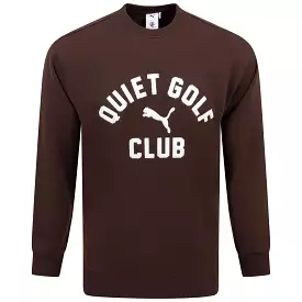 x QGC Graphic Crew Neck Sweatshirt Brown - SS24