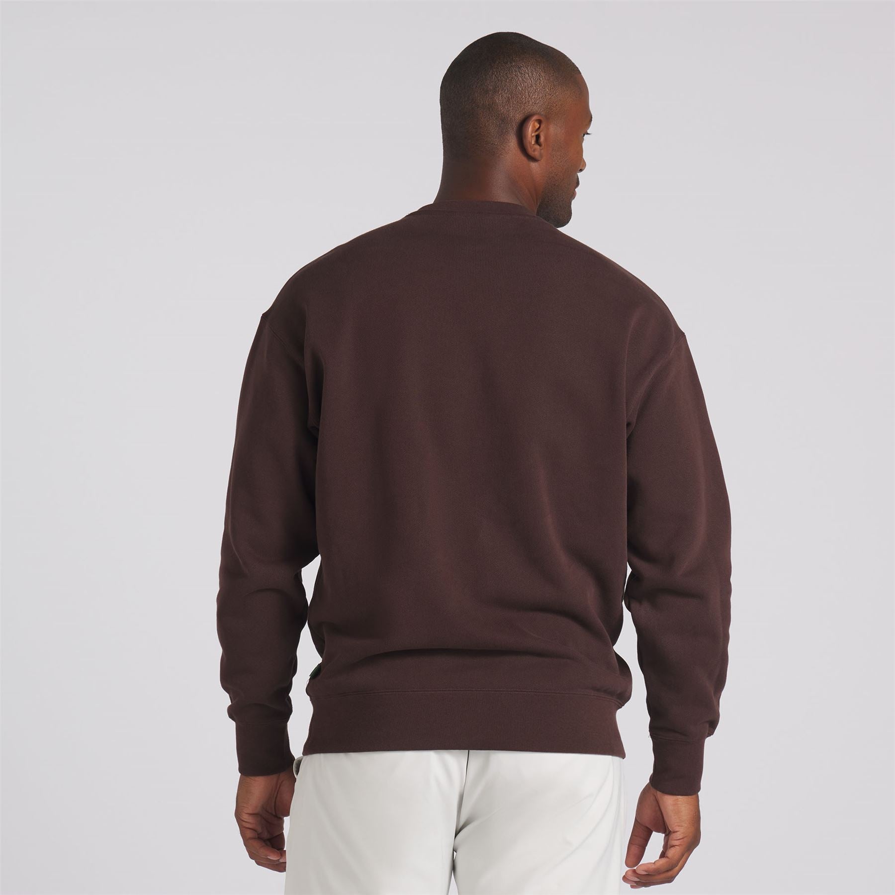 x QGC Graphic Crew Neck Sweatshirt Brown - SS24