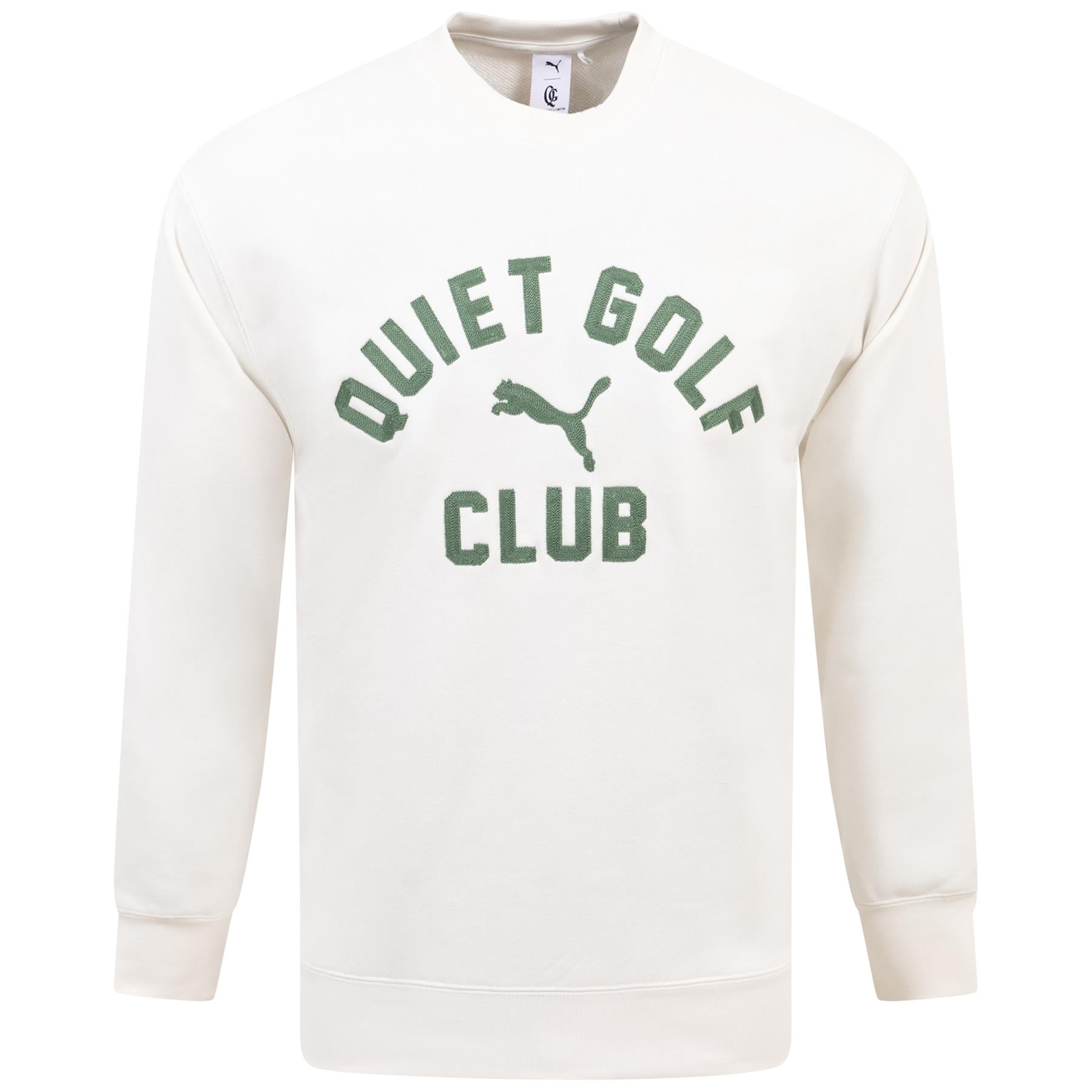 x QGC Graphic Crew Neck Sweatshirt White - SS24